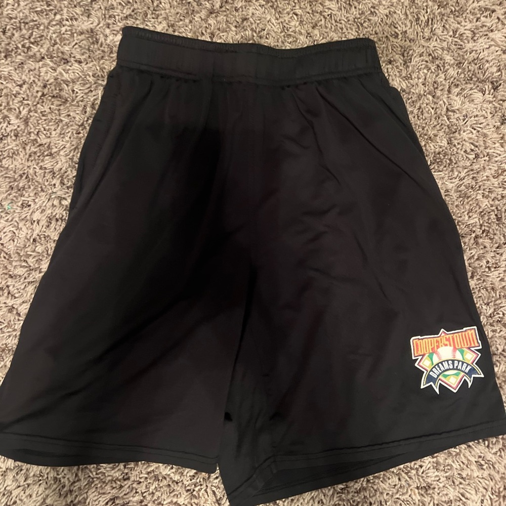 Men’s Black Cooperstown Dri-Fit Shorts
